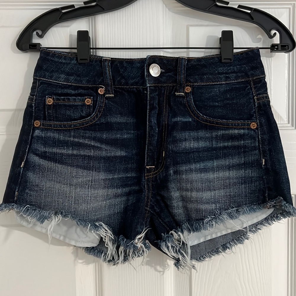 American Eagle Cut Off Jean Shorts
